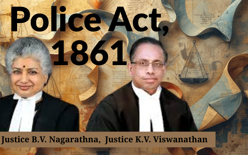 Sections 290, 341, 171F read with 34 IPC and section 34 of the Police Act, 1861
