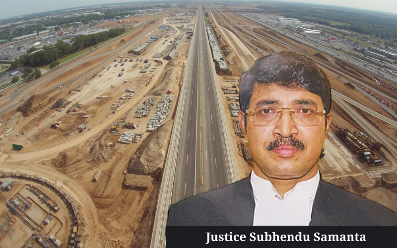 Illegal construction on acquired land - Larger public interest and national importance of projects like highways emphasized - Petitioner directed to vacate land immediately