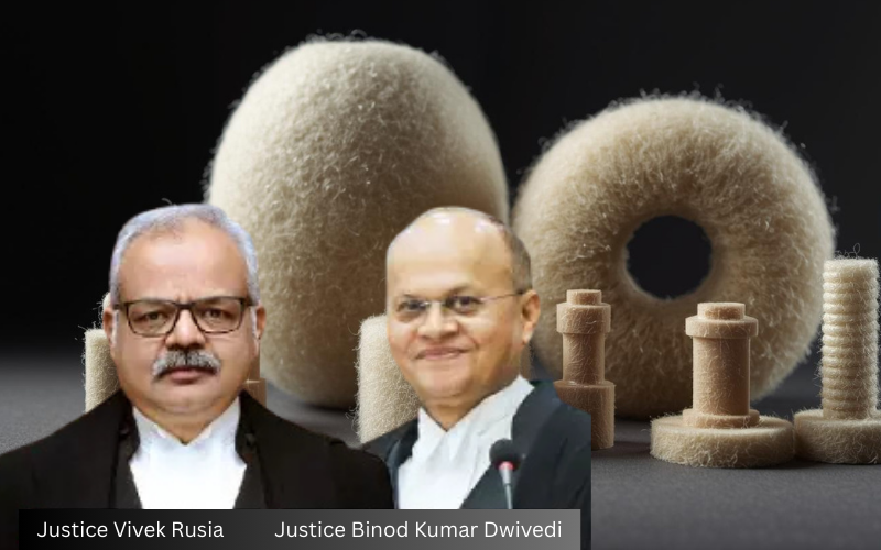 Taxation - Woollen Felt Components used as machinery parts cannot be classified as 'Fabric'