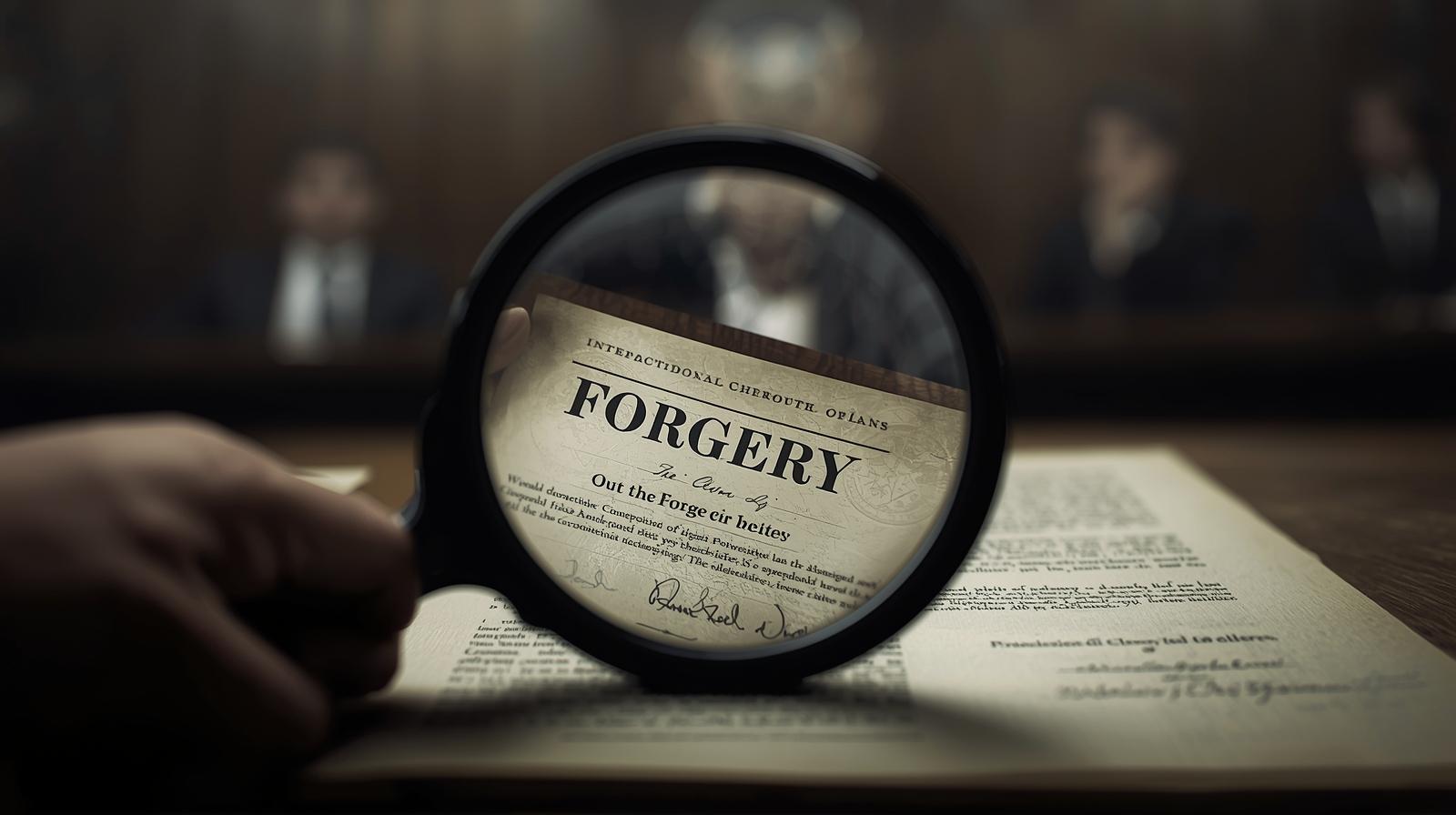 Forgery and Cheating - Conviction based on visual inference of overwriting without handwriting or forensic expert opinion is unsafe