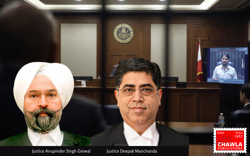 Punjab and Haryana High Court Orders Utilization of Video Conferencing for High-Risk Prisoners, Directs SIT Infrastructure Enhancement