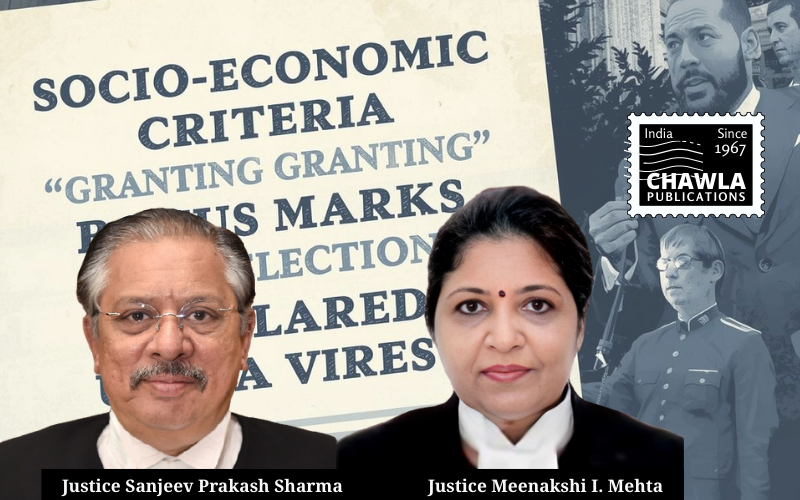 Socio-economic Criteria Granting Bonus Marks For Selection In Public Appointments Declared Ultra Vires