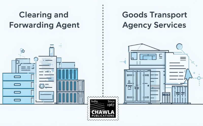 Differentiation between "Clearing and Forwarding Agent Services" and "Goods Transport Agency Services"