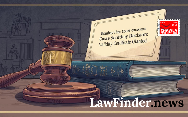 Bombay High Court Quashes Caste Scrutiny Decision: Validity Certificate Granted