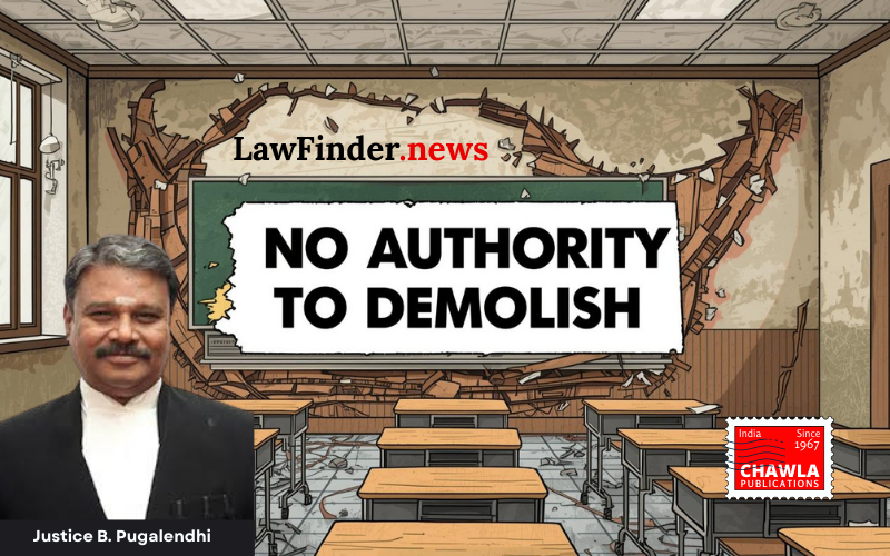 Parent Teacher Association  has no Authrity to Demolish School Classroom - Proceedings against PTA President can not be quashed