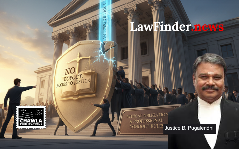 Bar Associations cannot collectively boycott or prevent legal representation for accused persons