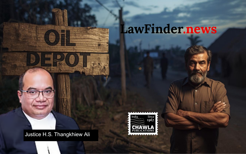 Establishment of Oil Depot: Refusal to grant NOC by the Headman of the village deemed unjustifiable