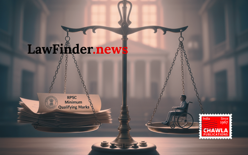 Rajasthan High Court Upholds RPSC's Minimum Qualifying Marks for Physically Handicapped Candidates