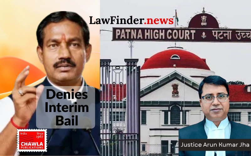 Patna High Court Denies Interim Bail for Election Campaign to Rit Lal Yadav