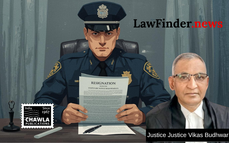 Allahabad High Court Quashes Police Officer's Resignation Over Non-Compliance with Statutory Notice Requirements