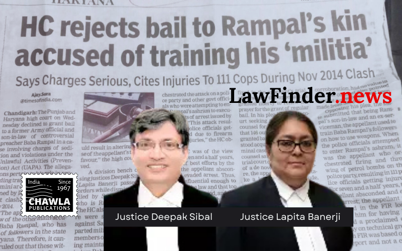 Punjab and Haryana High Court Denies Bail to Sanjay @ Fauji in UAPA Case