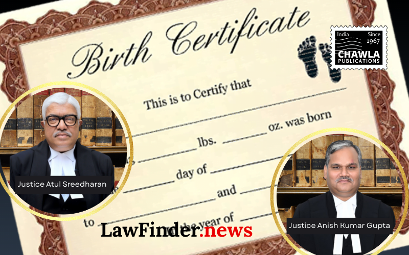 Two birth certificates with different details by the Registrar of Births and Deaths at two different locations