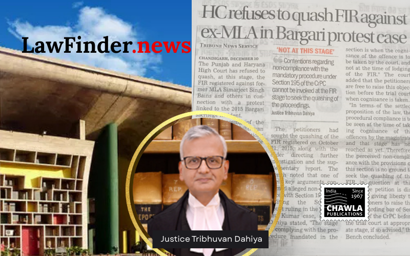 Punjab and Haryana High Court Upholds Further Investigation in FIR Against Daljit Singh Grewal and Others