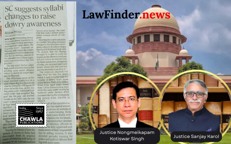 Anti-dowry laws suffer from ineffectiveness, misuse: SC