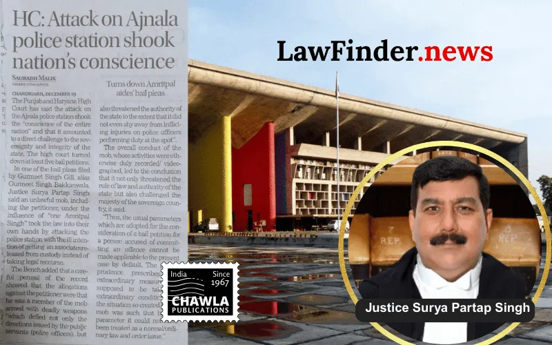 Punjab and Haryana High Court Upholds Framing of Charges Against Gurmeet Singh Gill