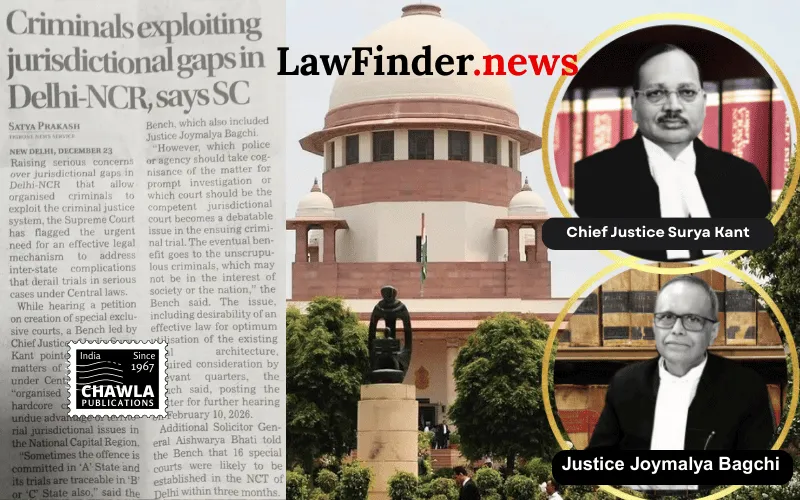 Supreme Court Mandates Establishment of Special Courts for Central Penal Laws