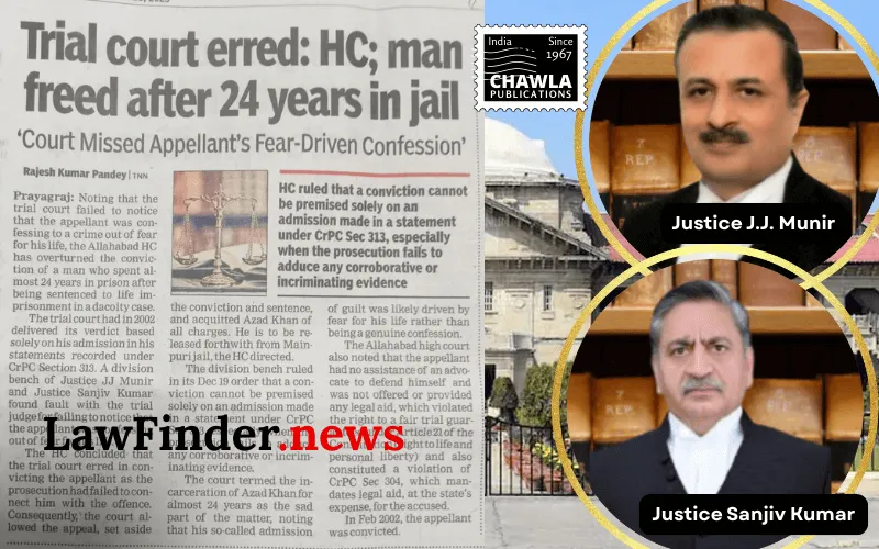 Allahabad High Court Acquits Azad Khan After 24-Year Legal Battle