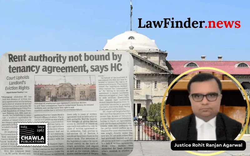 Absence of written tenancy agreement does not bar jurisdiction of rent authority: Allahabad HC