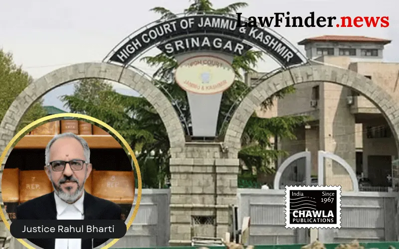 Jammu and Kashmir High Court Orders Status Quo on Demolished Shop Structure