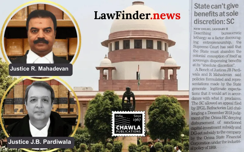 Supreme Court Rules MM Plant Unit Qualifies as New Industrial Unit, Entitled to Full Subsidies Under Orissa Industrial Policy, 1989