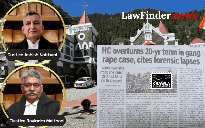 Uttarakhand HC acquits two of gang-rape, orders release