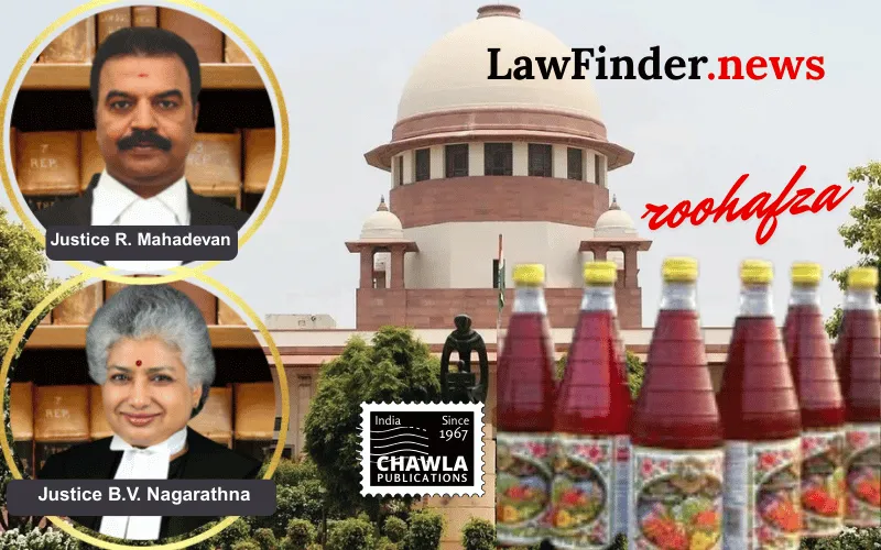 Supreme Court Rules "Sharbat Rooh Afza" as Fruit Drink, Grants Tax Relief