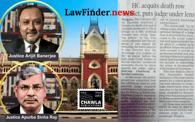 Calcutta High Court Overturns Death Penalty for Baladeb Paul Due to Procedural Lapses