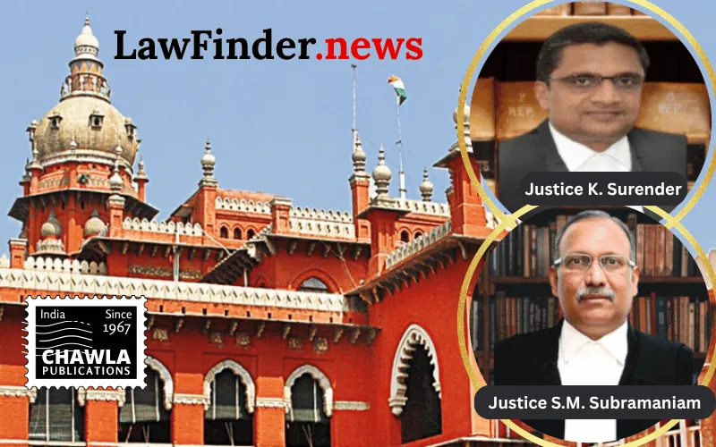 Madras High Court Dismisses Writ Petition on Land Encroachment, Reinforces Need for Appellate Remedy