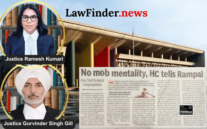Punjab and Haryana High Court Grants Bail to 75-Year-Old Accused Amidst Delayed Trial