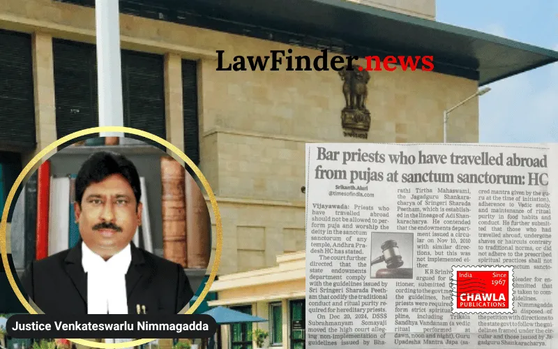 Andhra Pradesh High Court Mandates Adherence to Traditional Temple Rituals
