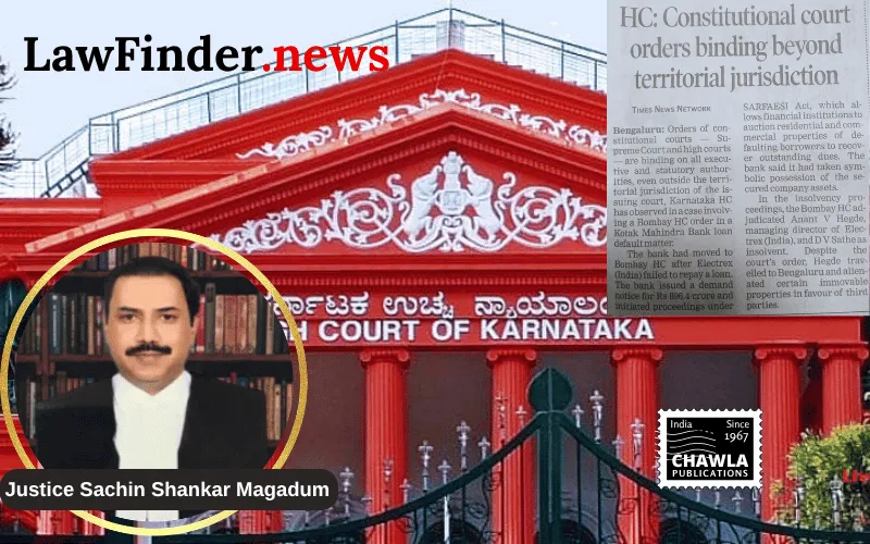Karnataka High Court Upholds Enforcement of Bombay High Court Directions Across State Lines
