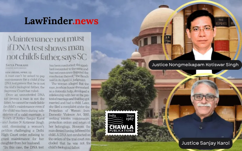 Presumption of legitimacy of child - DNA test results can override the presumption under Section 112