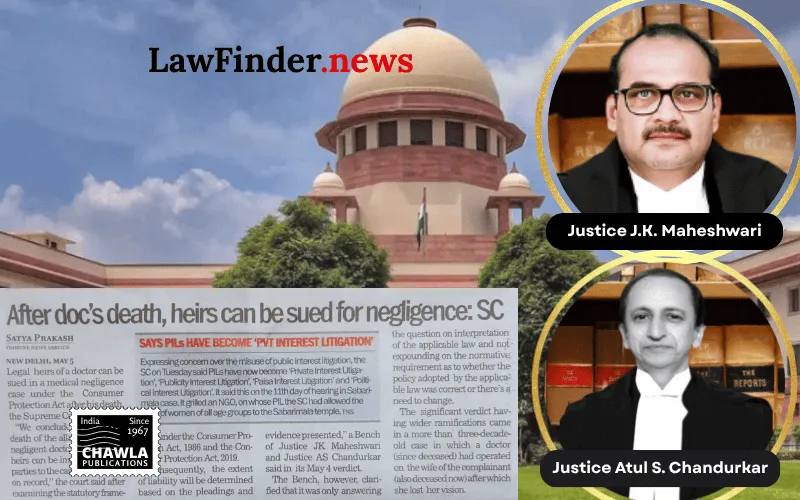Supreme Court Clarifies Liability of Deceased Doctor's Estate in Medical Negligence Cases