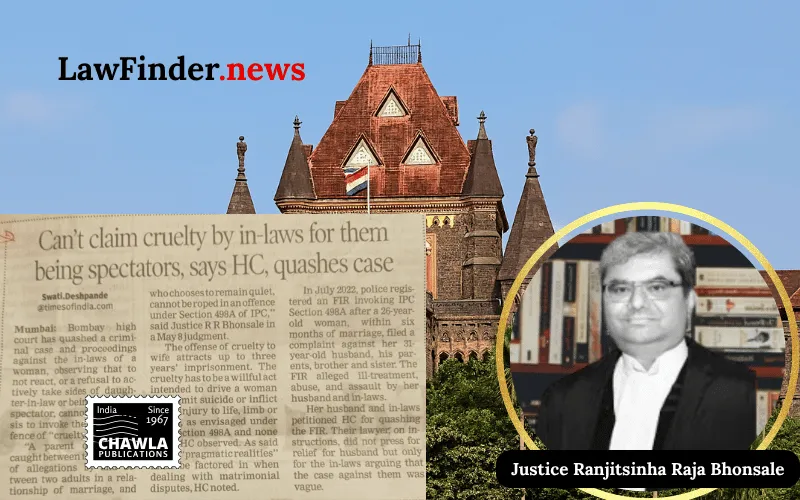 Bombay High Court Quashes Proceedings Against In-Laws in Dowry Harassment Case