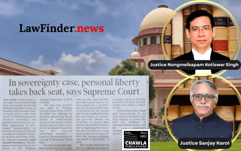 NDPS Act - Bail involving commercial quantity; Twin conditions of Section 37 are essential