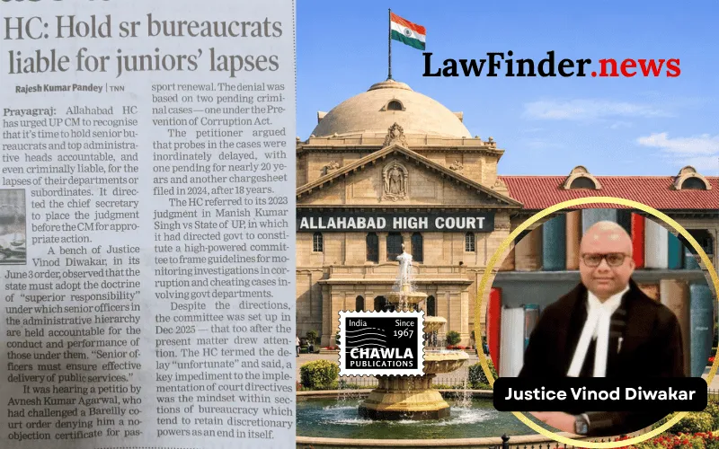 Allahabad High Court Orders Immediate Renewal of Passport for Petitioner Amidst Allegations of Corruption